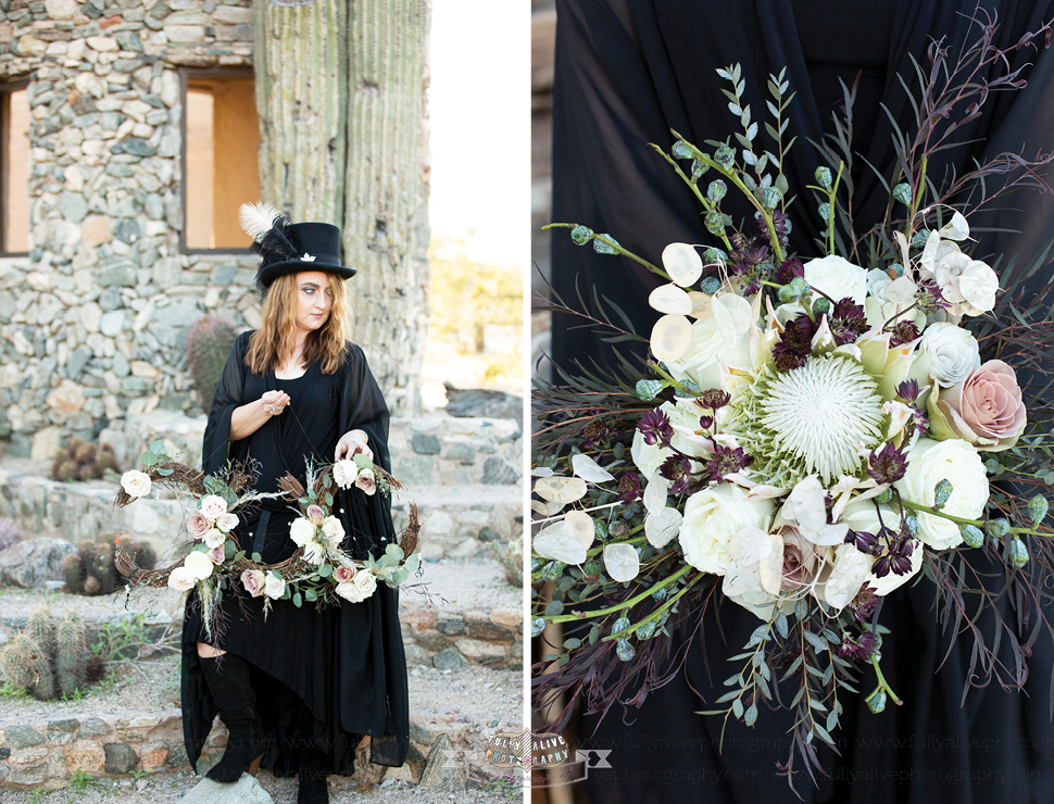 Arizona Fall Inspired Creative Shoot with Butterfly Petals