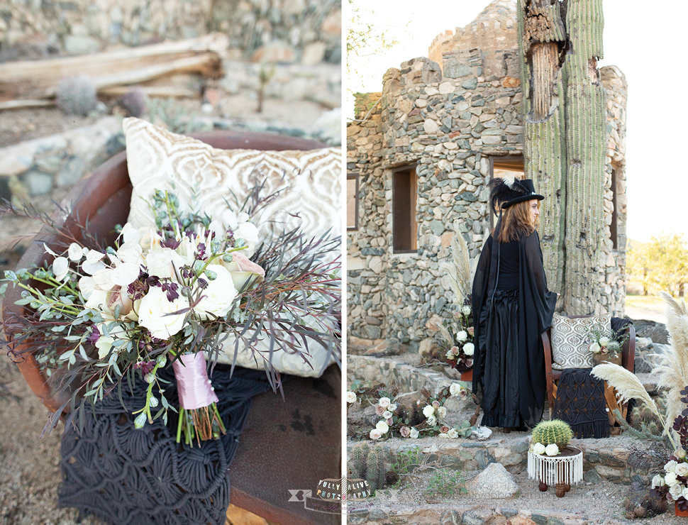 Arizona Fall Inspired Creative Shoot with Butterfly Petals