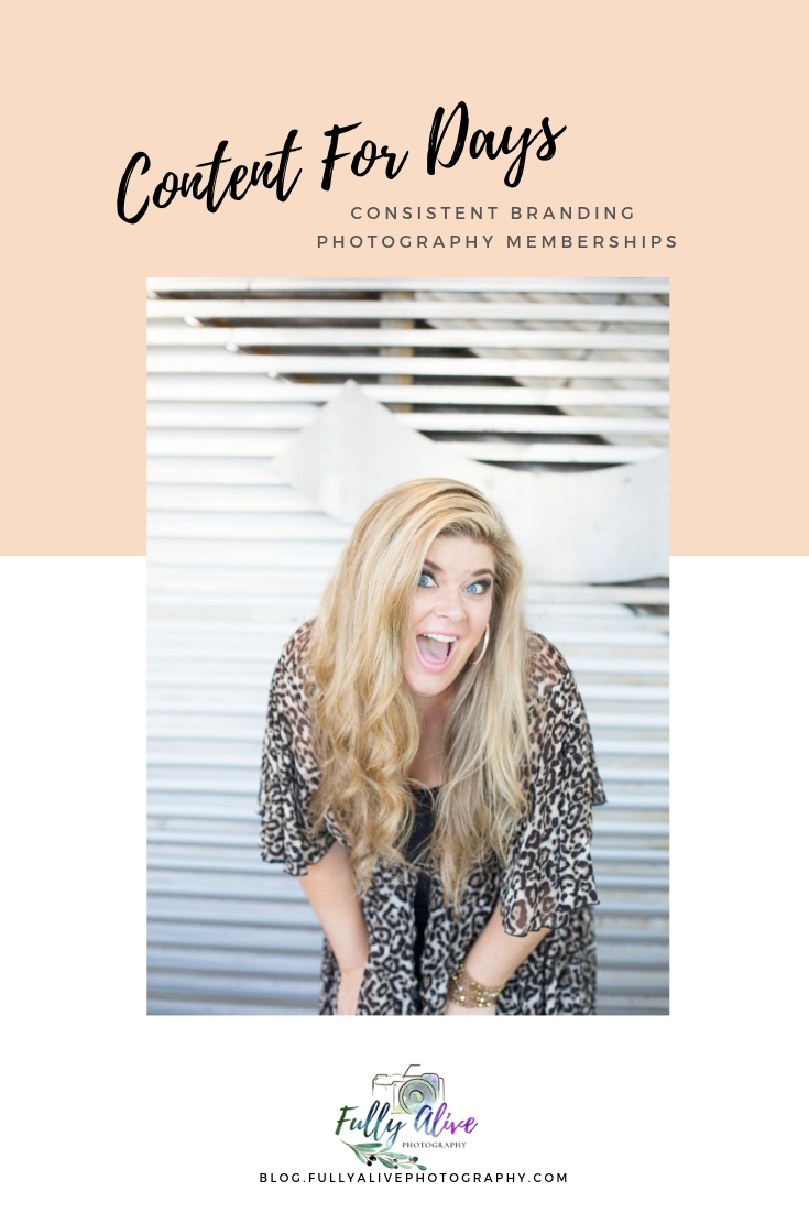 Content For Days Consistent Branding Photography Memberships
