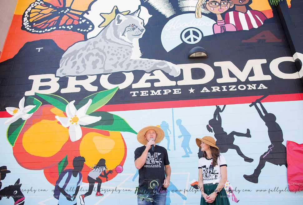 Anything Can Be Broadmor Elementary Mural Opening