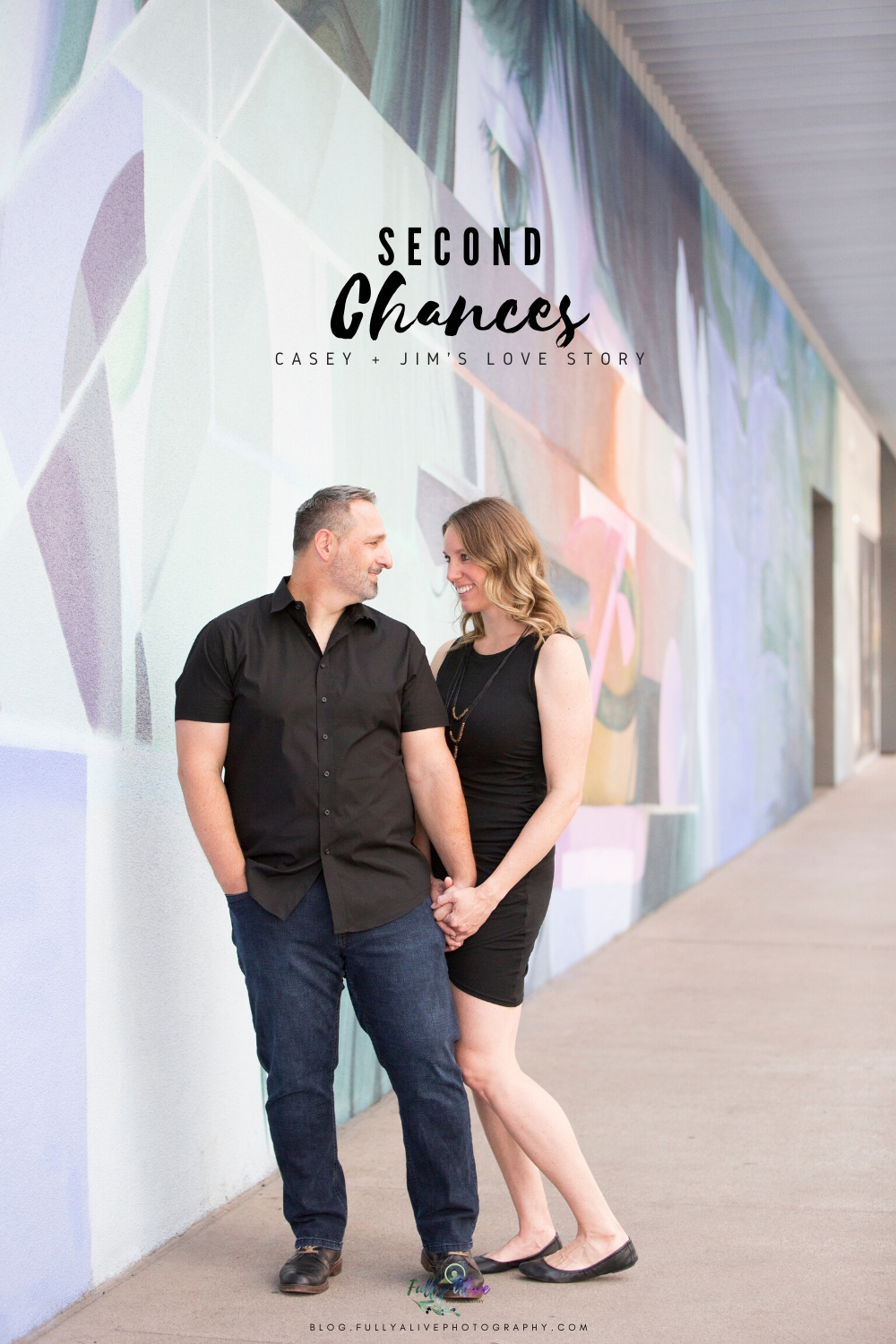 Second Chances At Love A downtown Phoenix Engagement Session