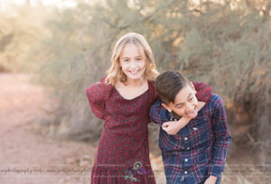 Catching A Moment A Papago Park Holiday Session