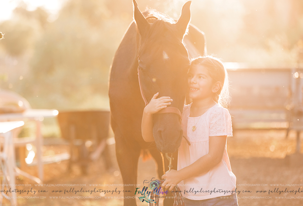 Sunsets And Ponies A 7 year Old Birthday Shoot