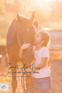 Sunsets And Ponies A 7 year Old Birthday Shoot