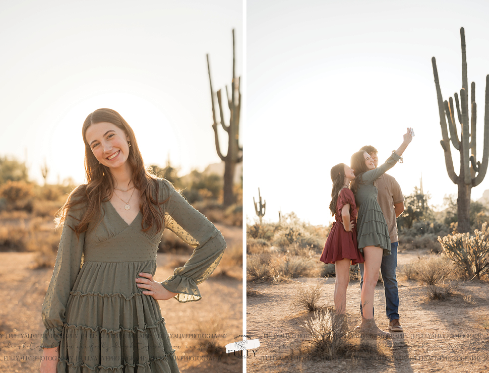 Walking On Sunshine A Desert Sunset Family PhotoshootF