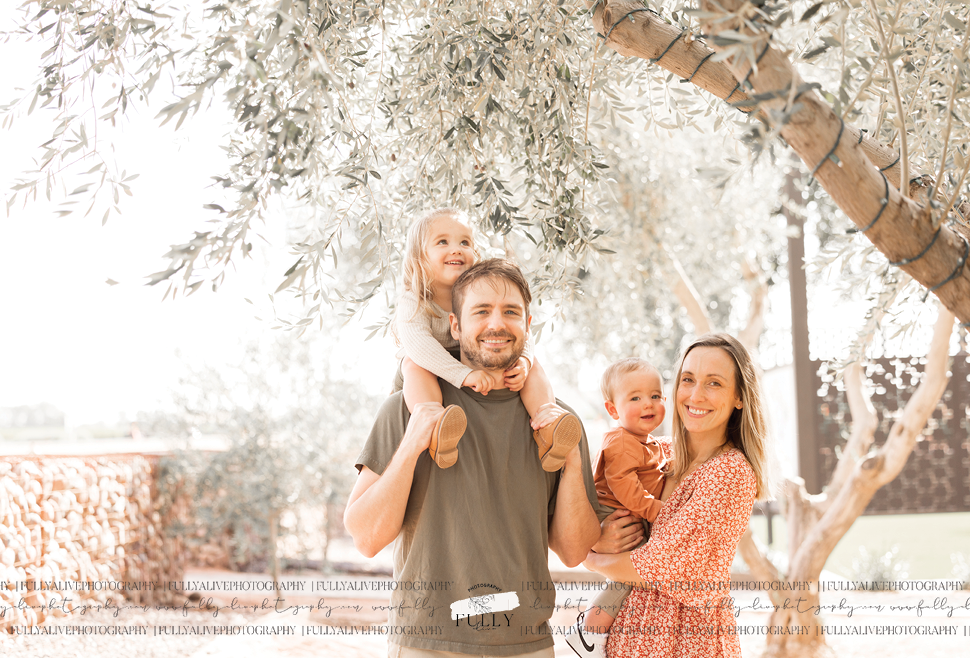 A Queen Creek Olive Mill Fall Family Session