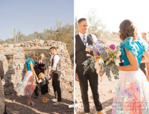 Healing and Happiness A Spur Cross Arizona Destination Micro Wedding