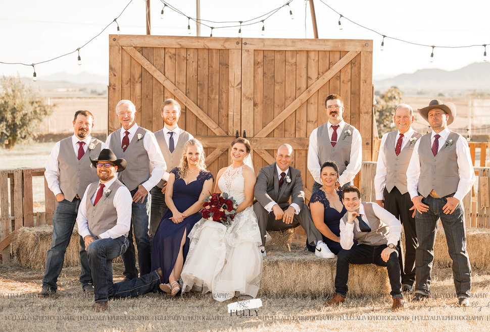 Brie And Zach's Sweet Flower Home Wedding