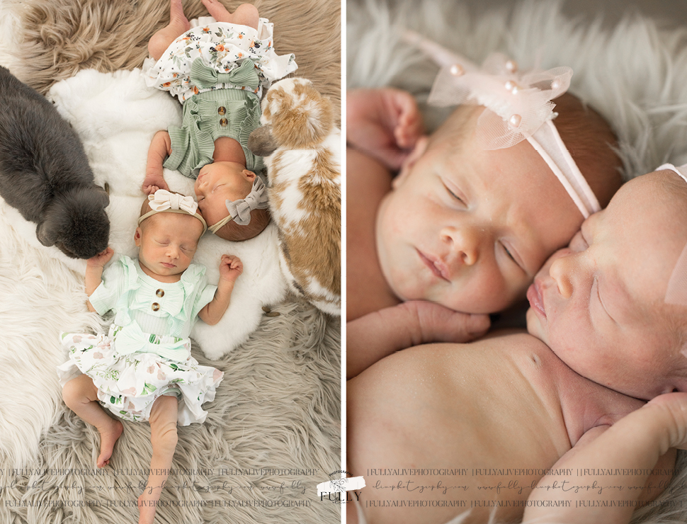 The Sweetest Girls A Newborn Twin Photoshoot