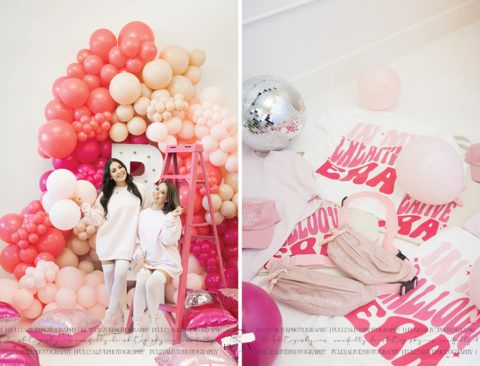 Balloon Magic A Creative Brand shoot for Bubble Hustle
