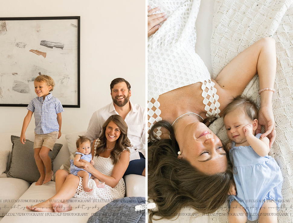 An Arcadia In Home Lifestyle Family Photoshoot